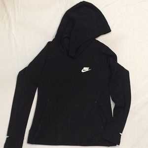 Nike Girls Tech Fleece Pullover Hoodie